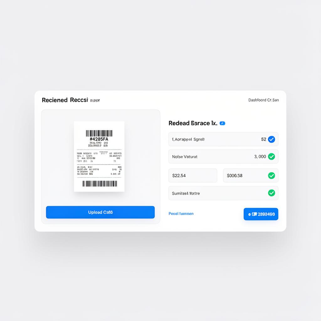 AI-powered Invoice Input System